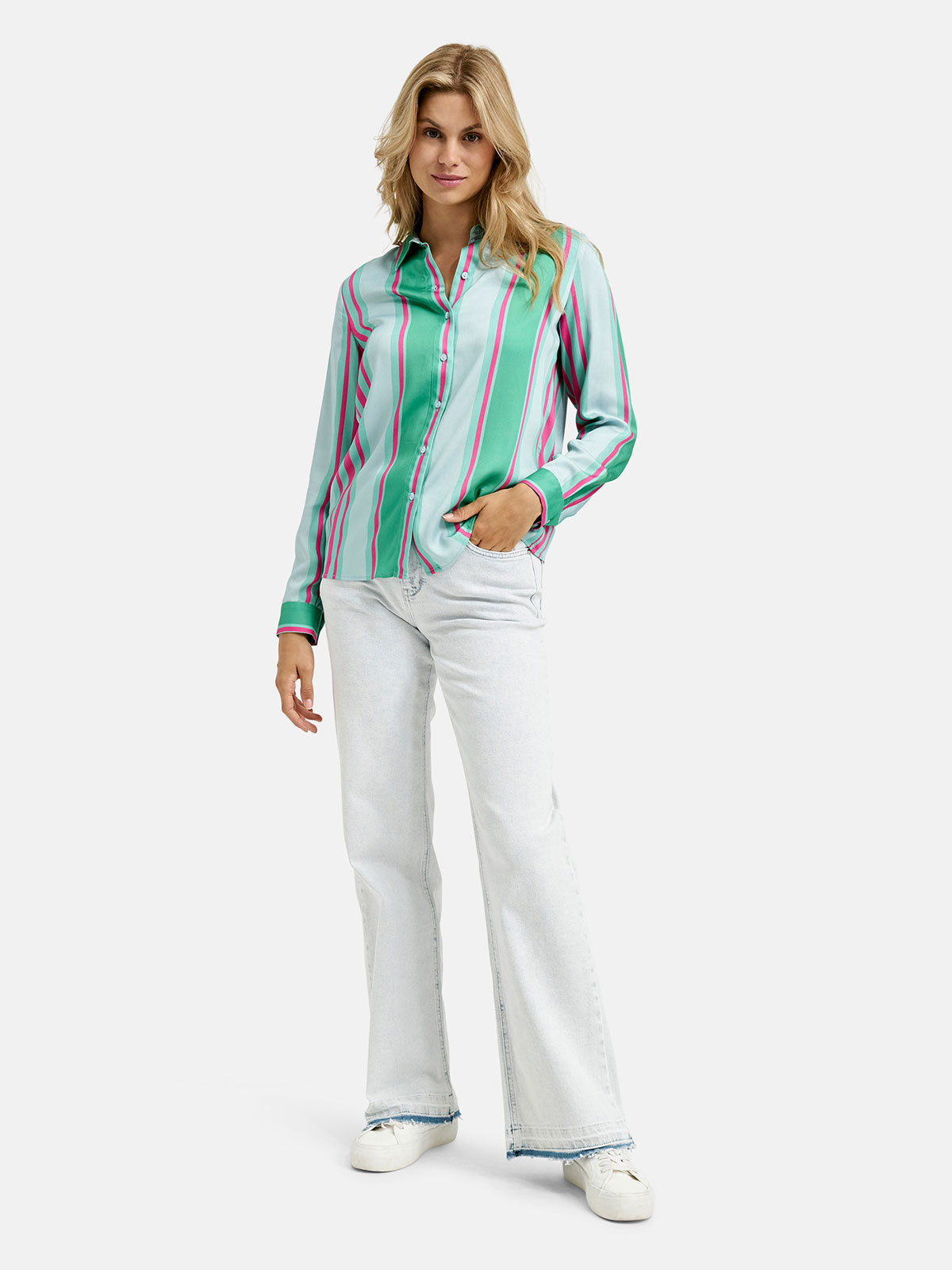 Milano Multi Colour Stripe Shirt