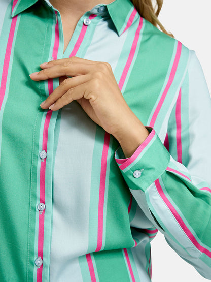 Milano Multi Colour Stripe Shirt