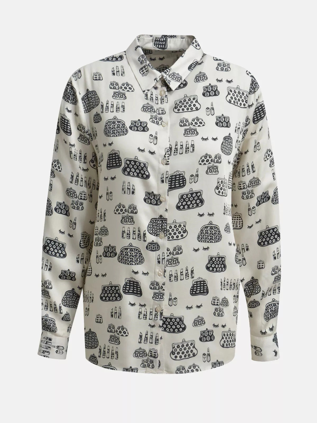 Milano Cream Make-Up Print Shirt