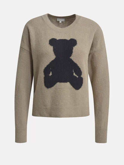 Milano Mink Teddy Print Jumper