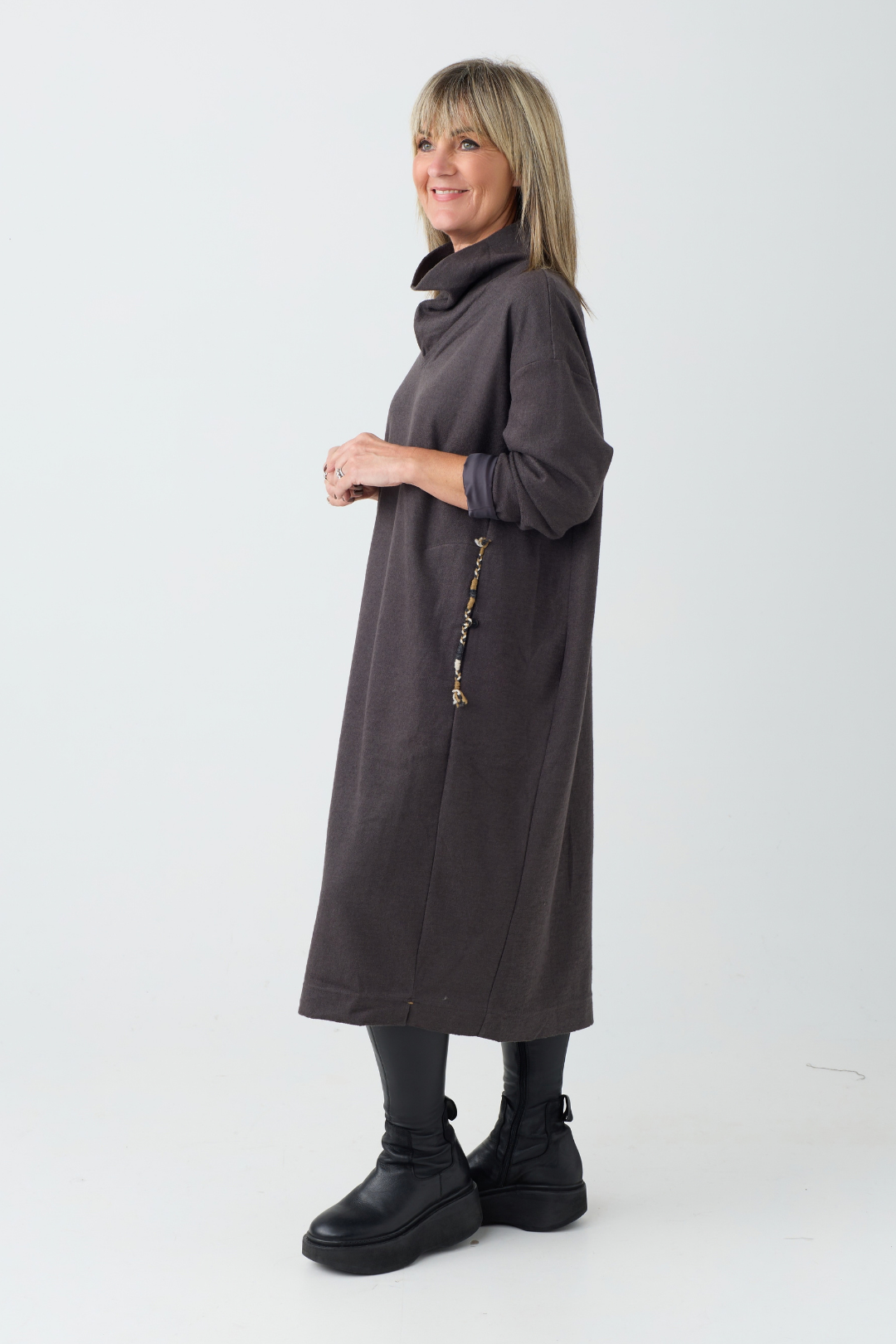 el2 Dark Grey Dress 3034