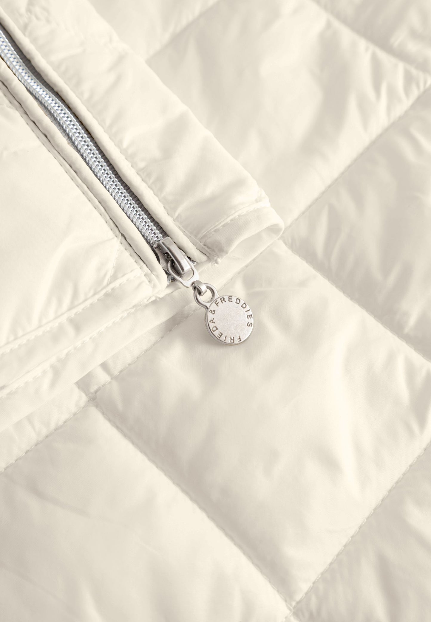 FF Champagne Long Quilted Jacket