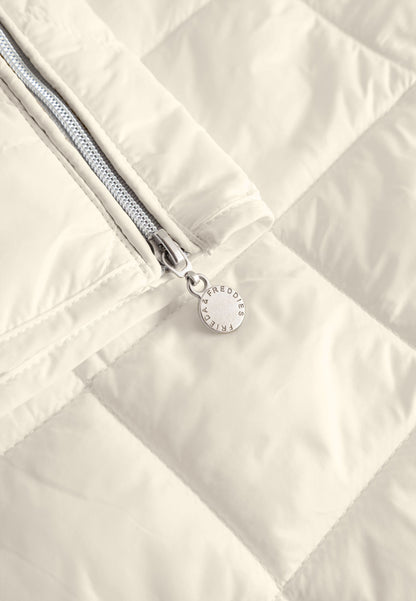 FF Champagne Long Quilted Jacket