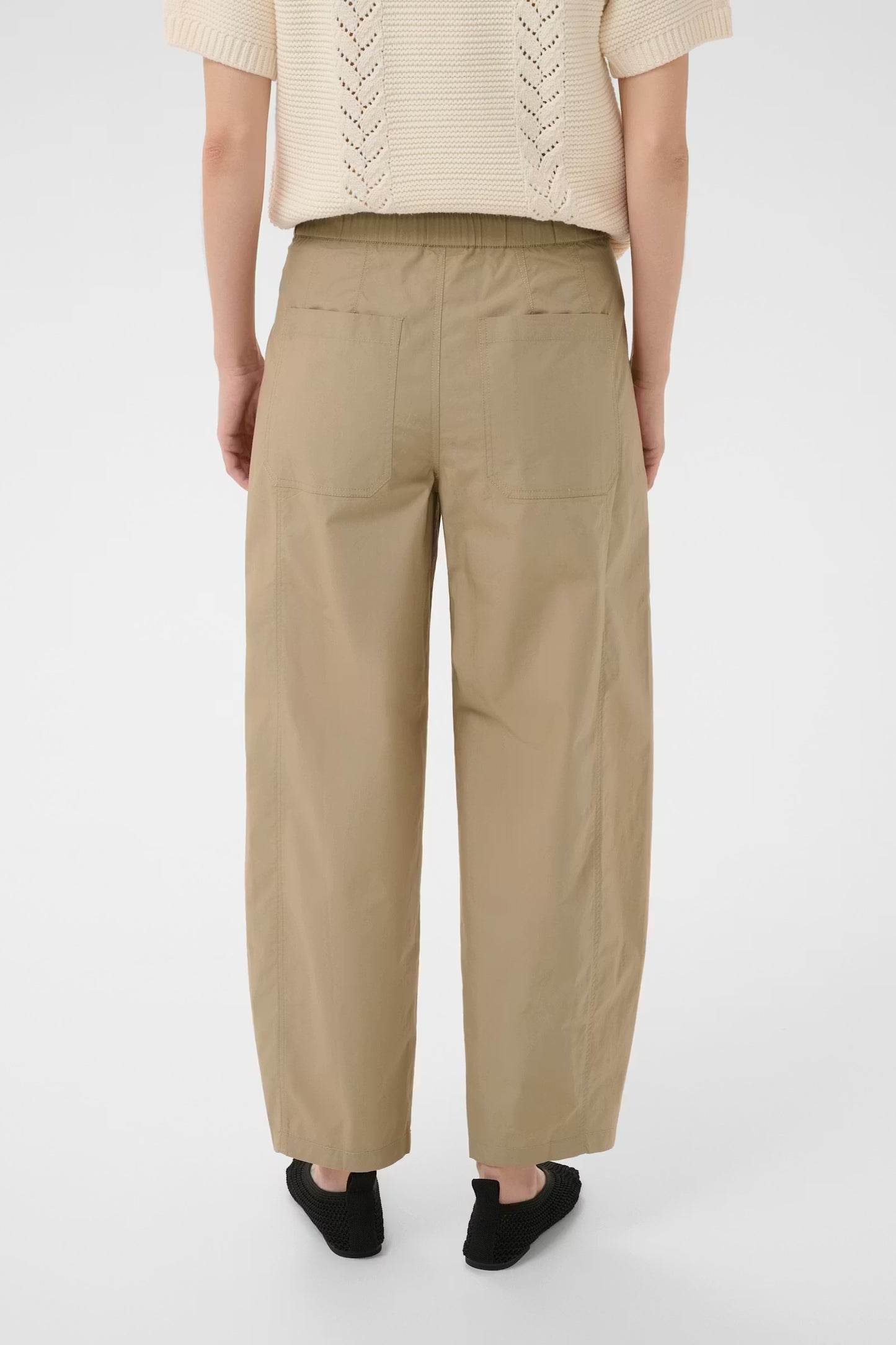 Part Two Atimas Silver Mink Trousers