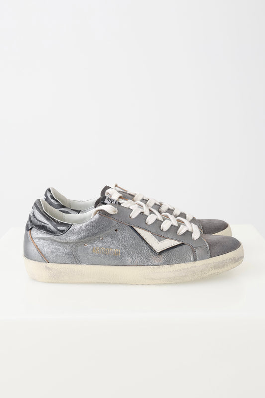 4B12 Suprime Steel/Grey Trainers
