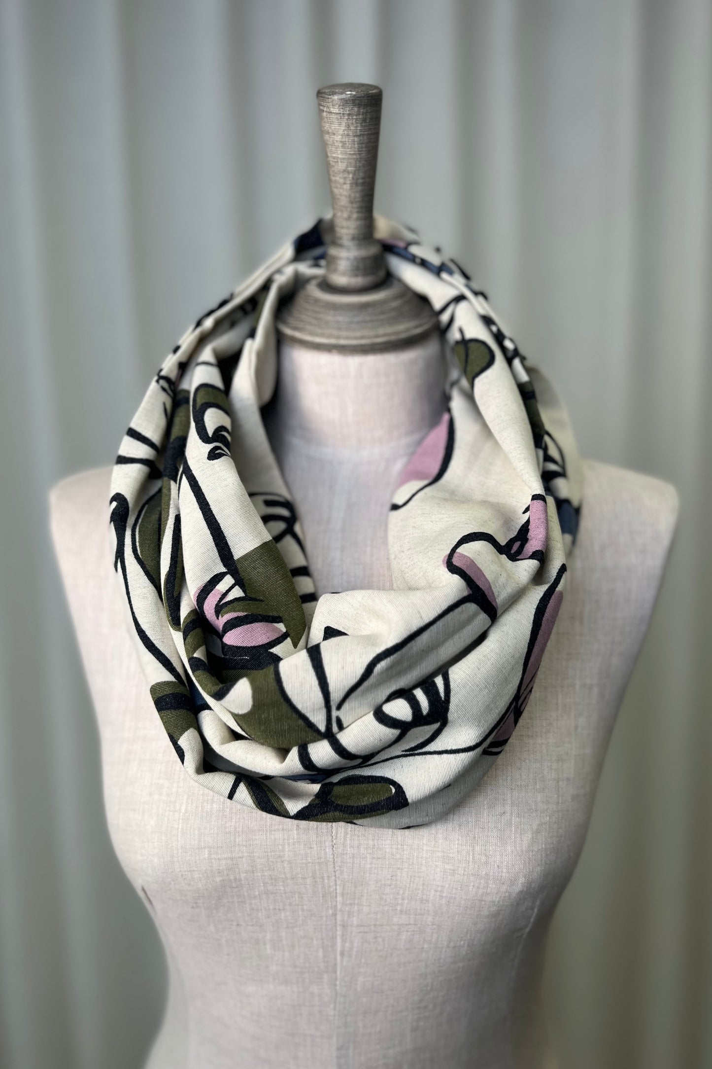 My Soul Multi Picasso Looped Scarf