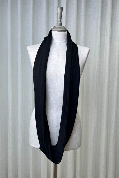 My Soul Black Jersey Looped Scarf