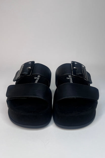 Paul Green Black Future Nappa Sandals