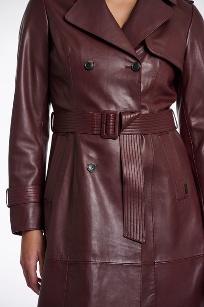 Rino & Pelle Irene Chocolate Bean Trenchcoat