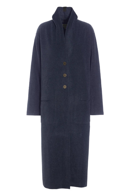 Henriette Steffensen Evening Blue Long Cardigan