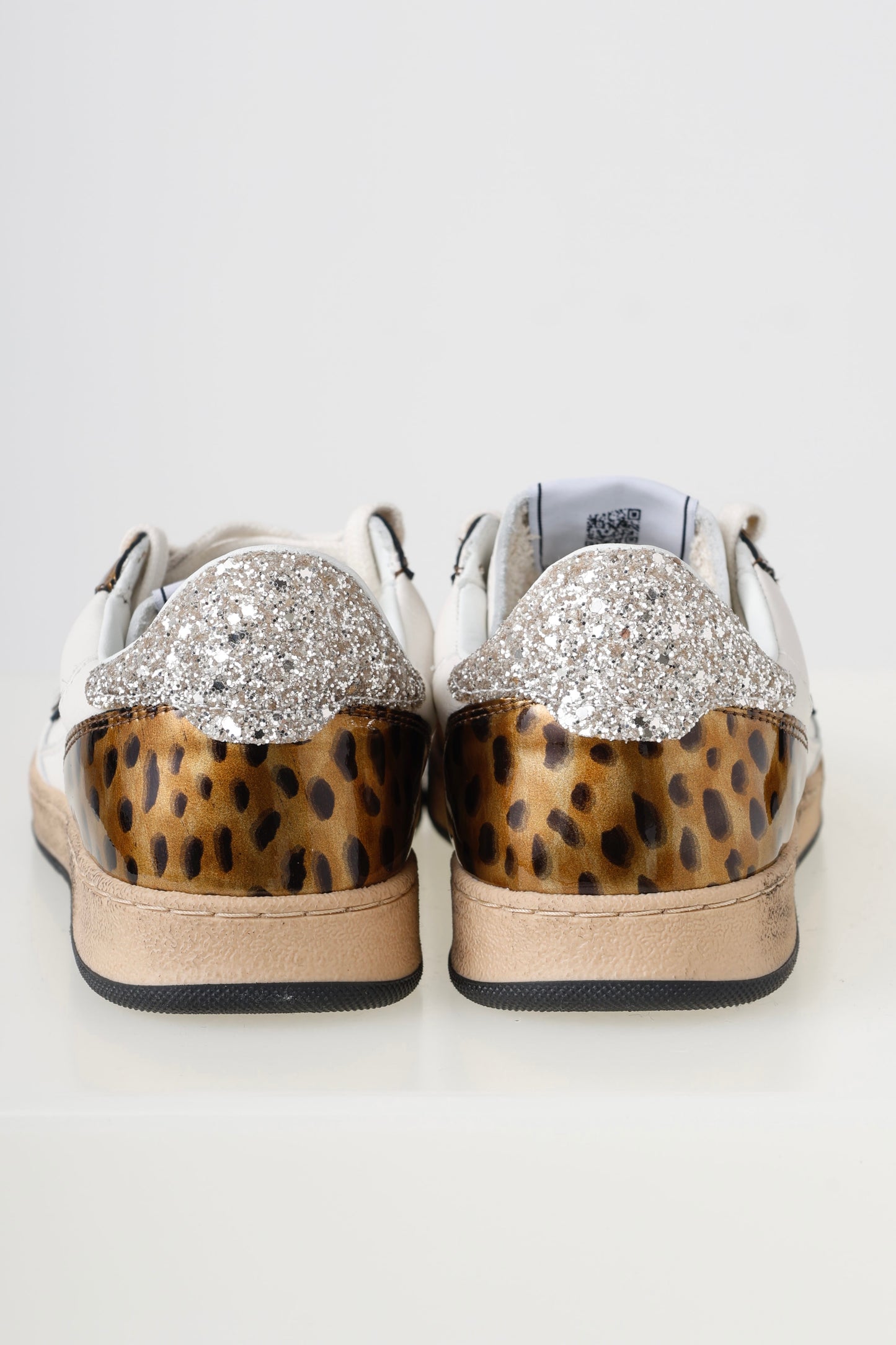 4B12 Playnew White/Beige/Animal Trainers
