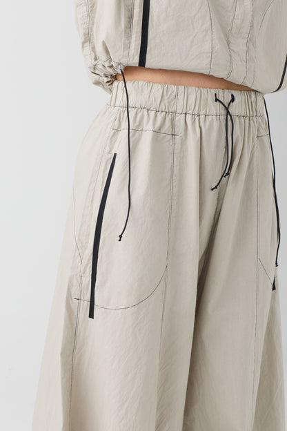 Lurdes Bergada Sand Balloon Leg Trouser