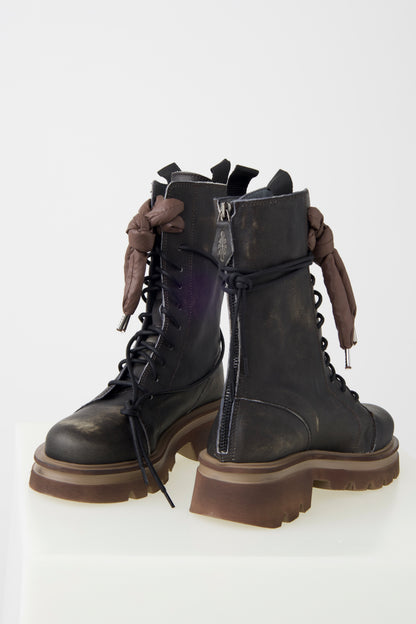 Patrizia Bonfanti Scorpio Golden Nut Boots