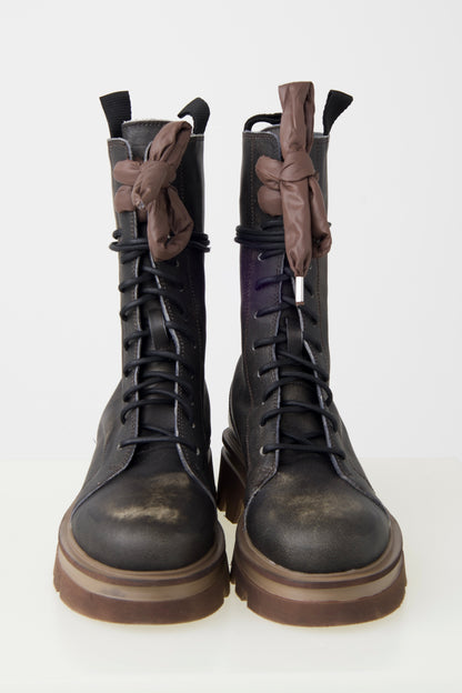 Patrizia Bonfanti Scorpio Golden Nut Boots