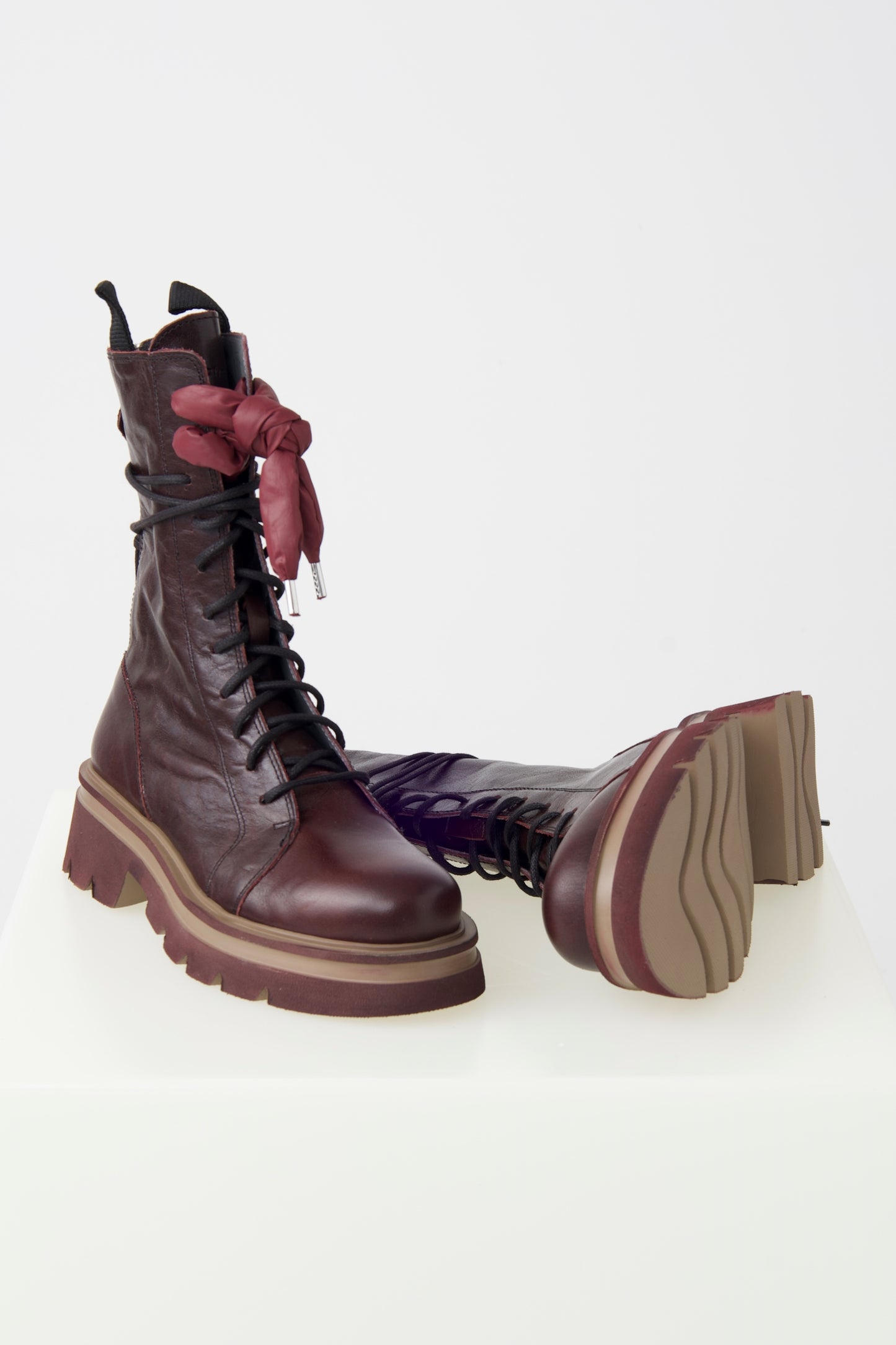 Patrizia Bonfanti Scorpio Duval Bordo Boots