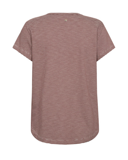 Mos Mosh Camp Cowhide Stripe T-Shirt