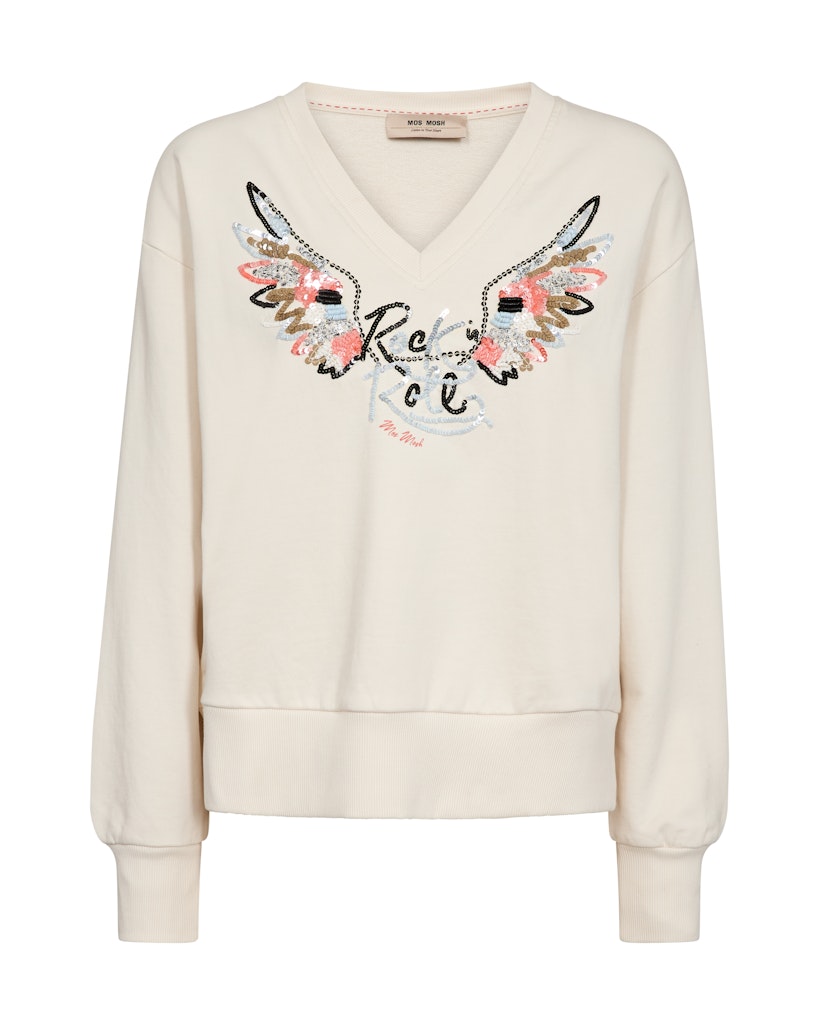 Mos Mosh Cosette Ecru Sweatshirt