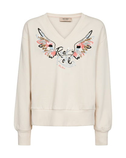 Mos Mosh Cosette Ecru Sweatshirt