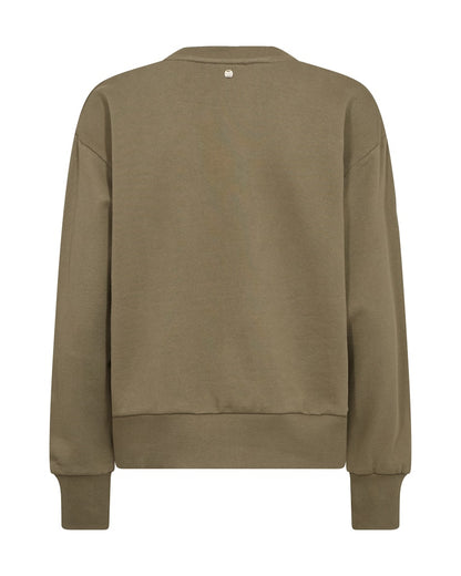 Mos Mosh Cosette Olive Night Sweatshirt