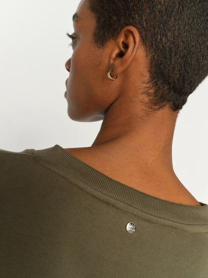 Mos Mosh Cosette Olive Night Sweatshirt