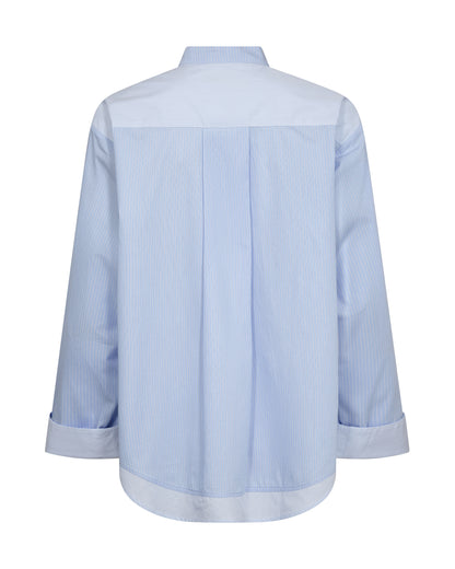 Mos Mosh Bronwyn Brunnera Blue Stripe Shirt