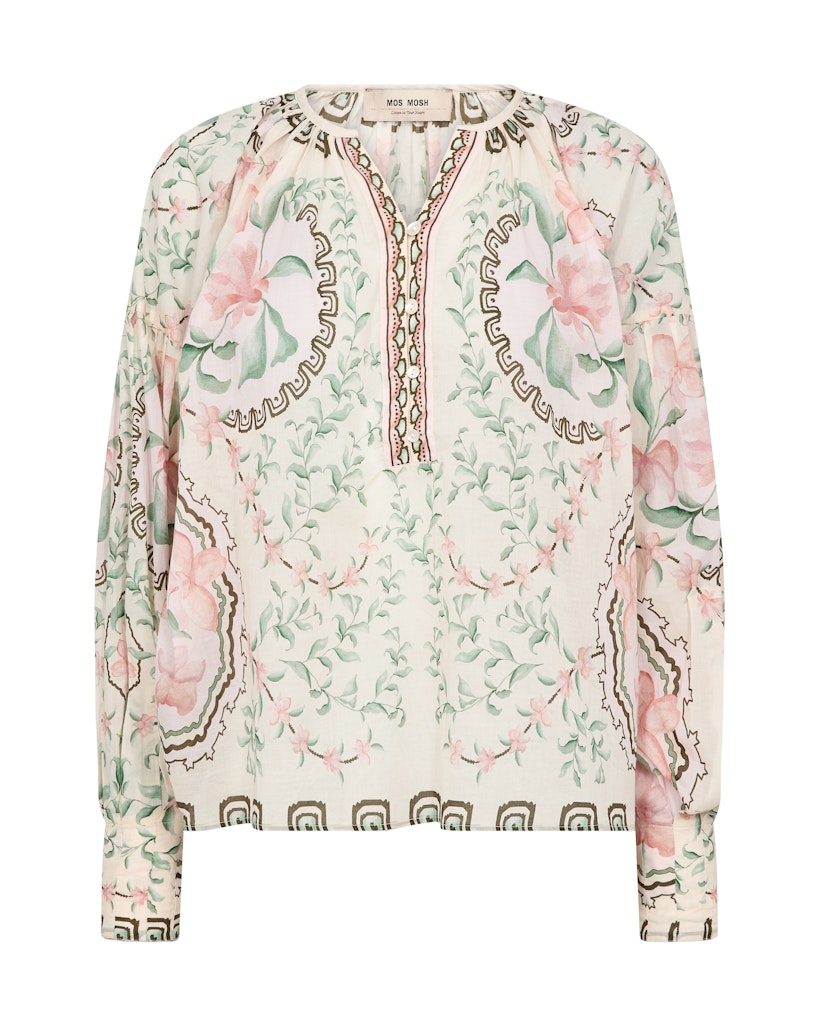 Mos Mosh Wylde Orchid Turf Green Blouse