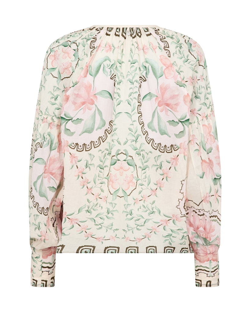 Mos Mosh Wylde Orchid Turf Green Blouse