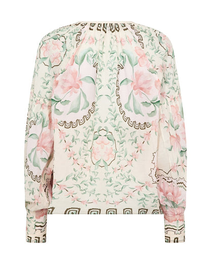 Mos Mosh Wylde Orchid Turf Green Blouse