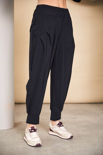 Naya Black Cuff Trousers