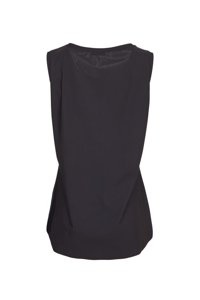 Naya Black Scooped Back Cami Top