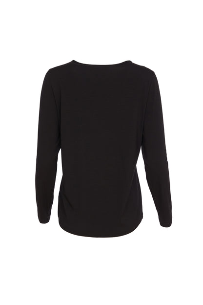 Naya Black Basic long Sleeve Top