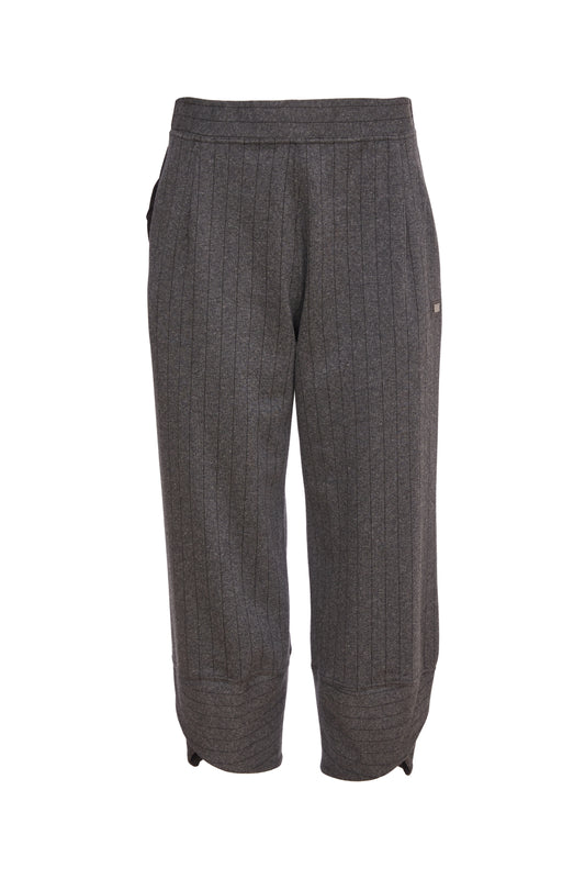 Naya Black & Grey Stripe Trouser