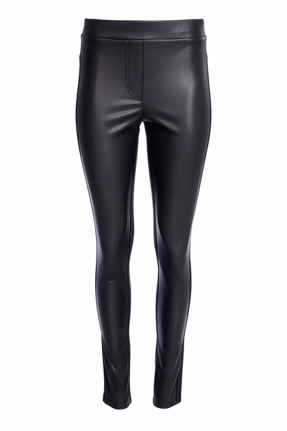 Naya Black Leatherette Legging