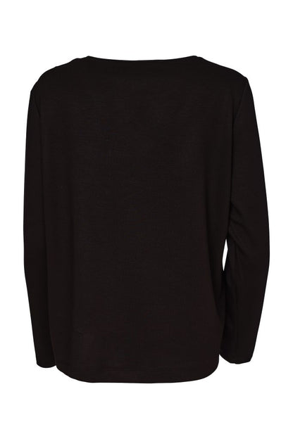 Naya Black/Thyme Colour Bands Top