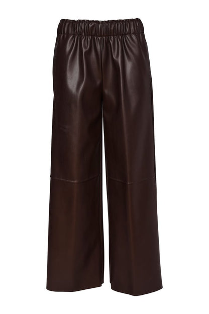 Naya Choko Pull Up Leatherette Trouser