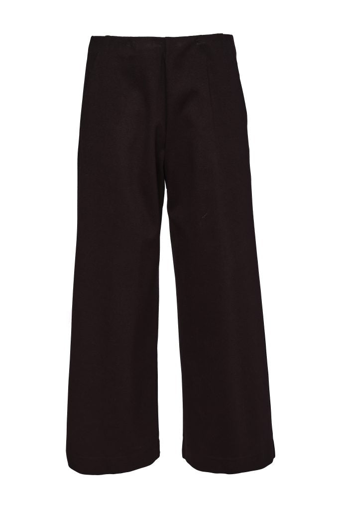 Naya Black Wide Leg Side Pocket Trouser