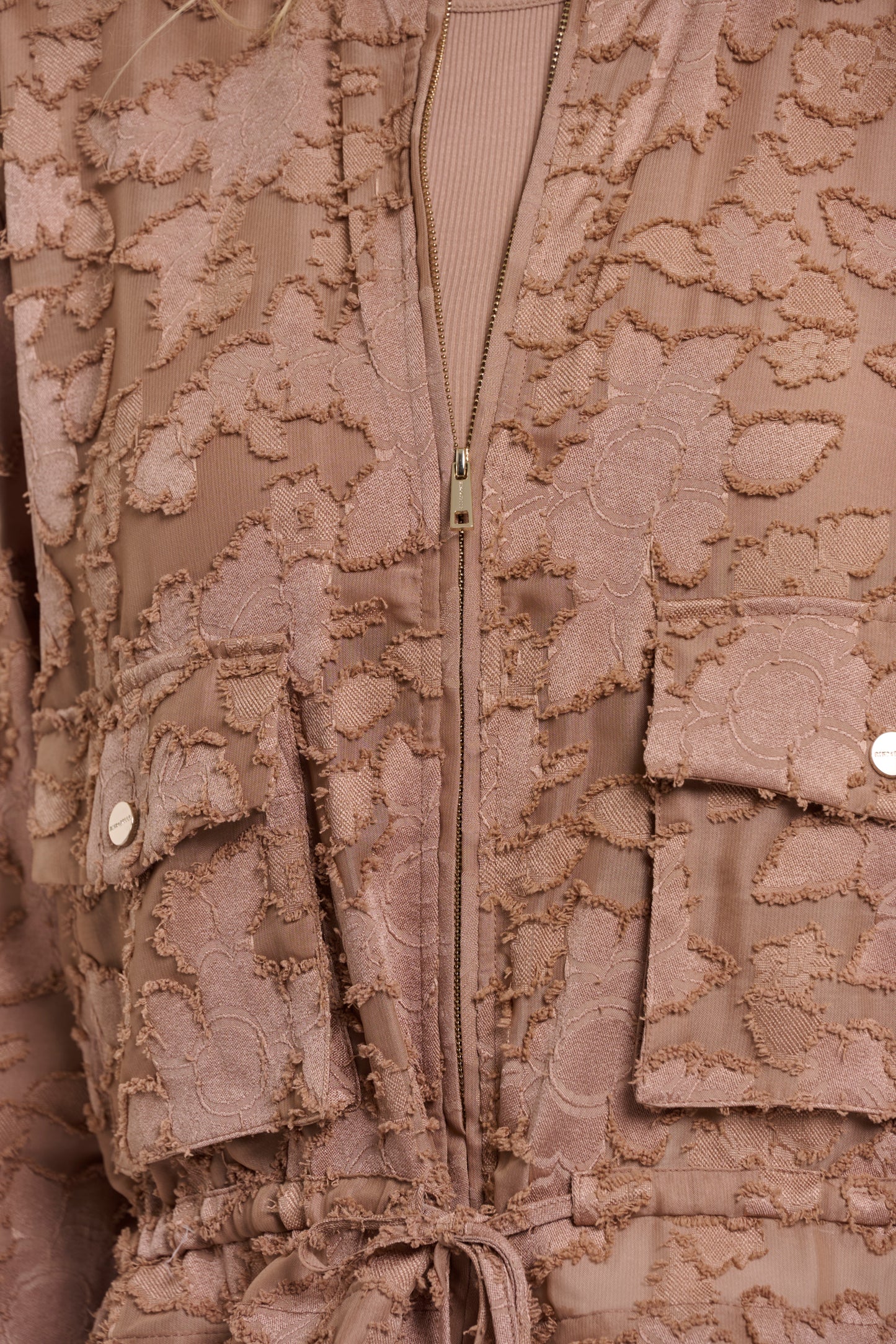 Rino & Pelle Priori Rosy Brown Zip Jacket