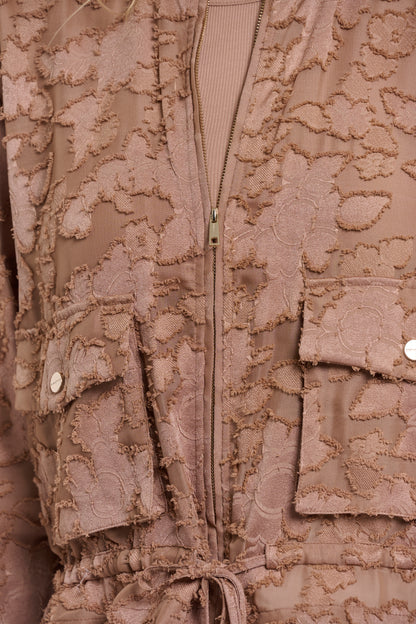Rino & Pelle Priori Rosy Brown Zip Jacket