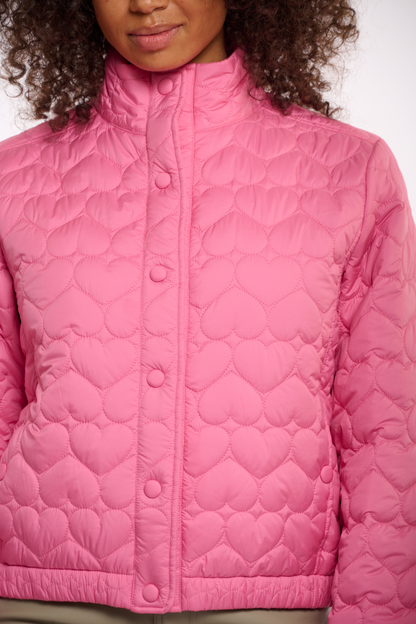 Rino & Pelle Aba Bright Pink Bomber Jacket