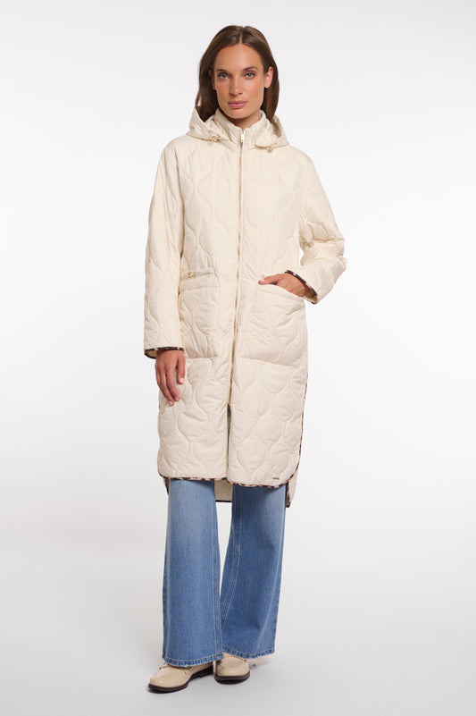 Rino & Pelle Ronja Birch Long Quilted Coat