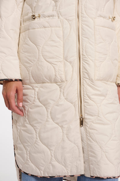 Rino & Pelle Ronja Birch Long Quilted Coat
