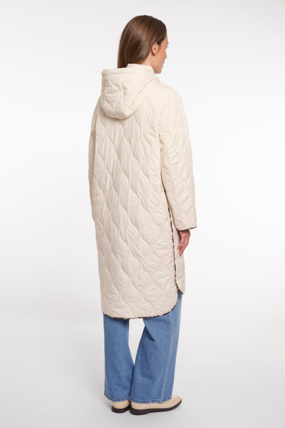 Rino & Pelle Ronja Birch Long Quilted Coat