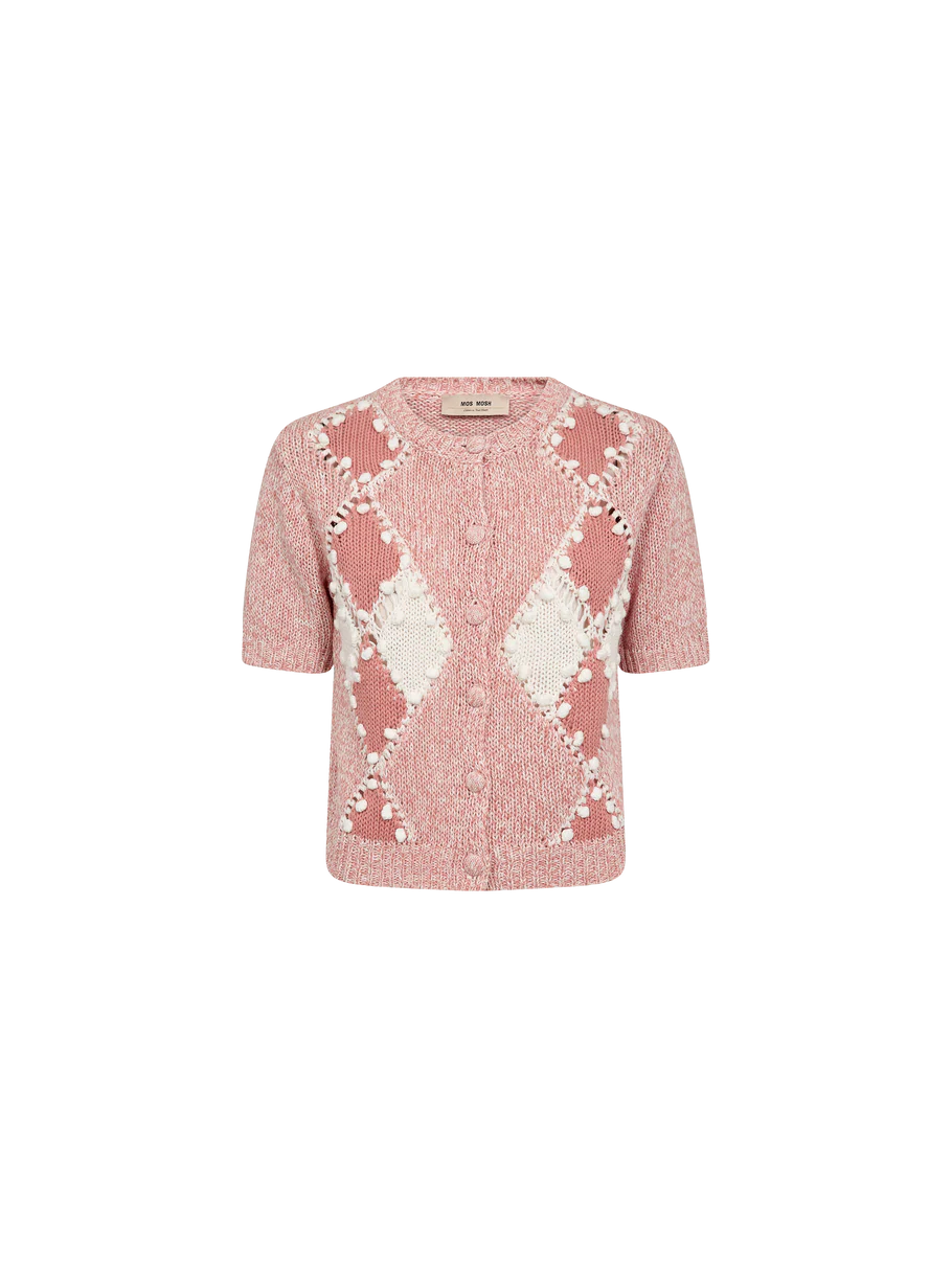 Mos Mosh Elio Peachy SS Cardigan