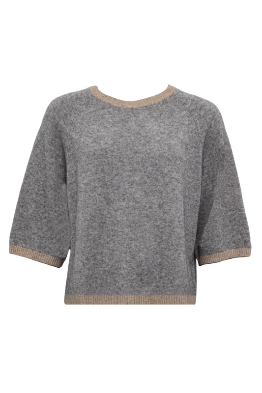 Costamani Grey/Sand Kash Mix Jumper