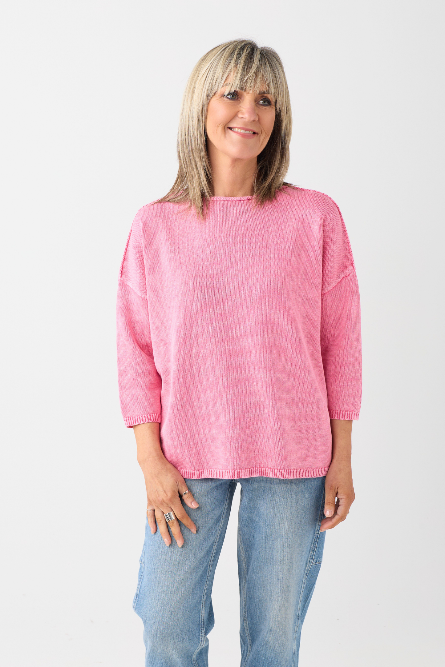 TSP Pink Oversized Jumper