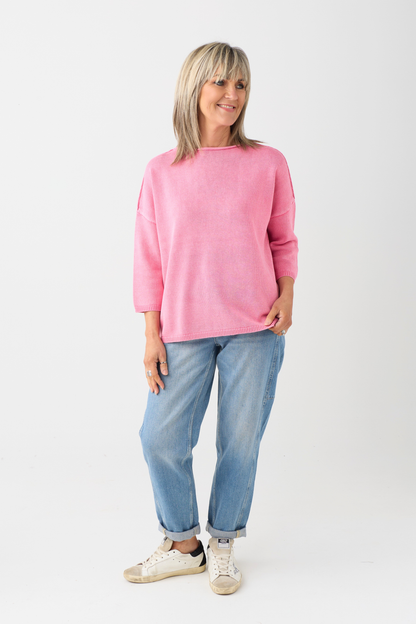 TSP Pink Oversized Jumper