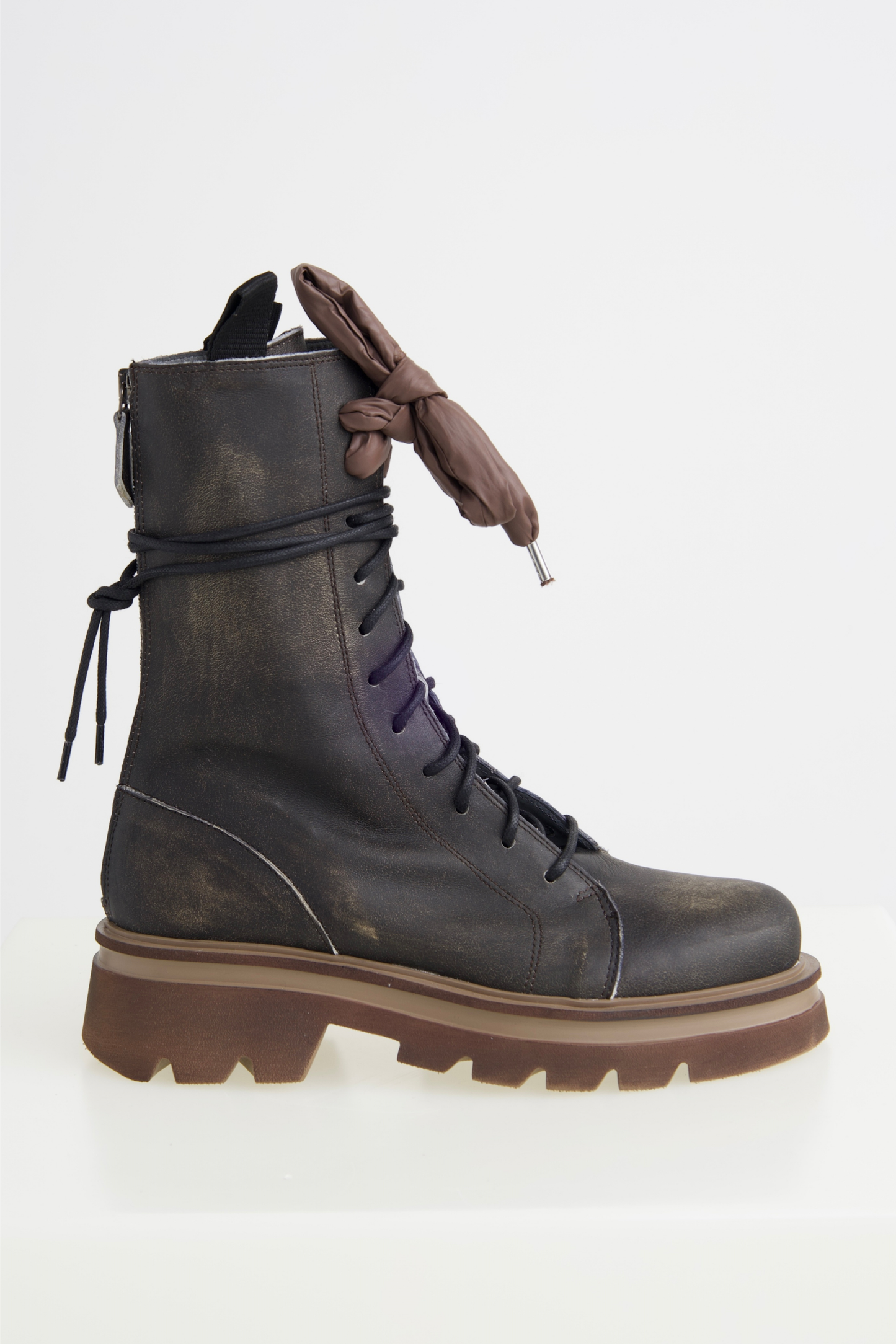 Patrizia Bonfanti Scorpio Golden Nut Boots