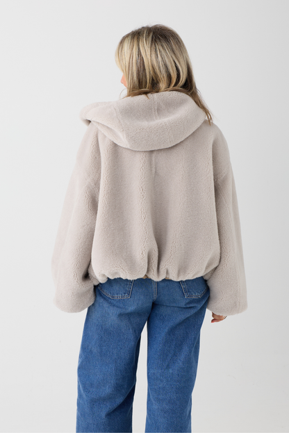 Marc O'Polo Earthy Taupe Reversible Jacket