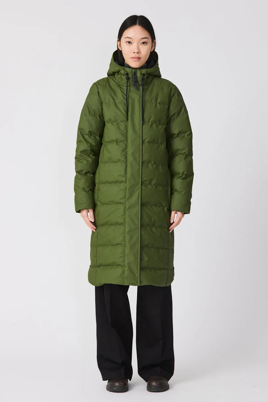 Tanta Puddle Bronze Green Coat