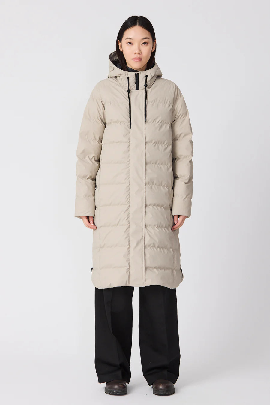 Tanta Puddle Stone Grey Coat
